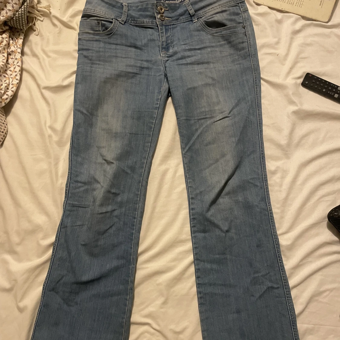 Lågmidjade jeans
