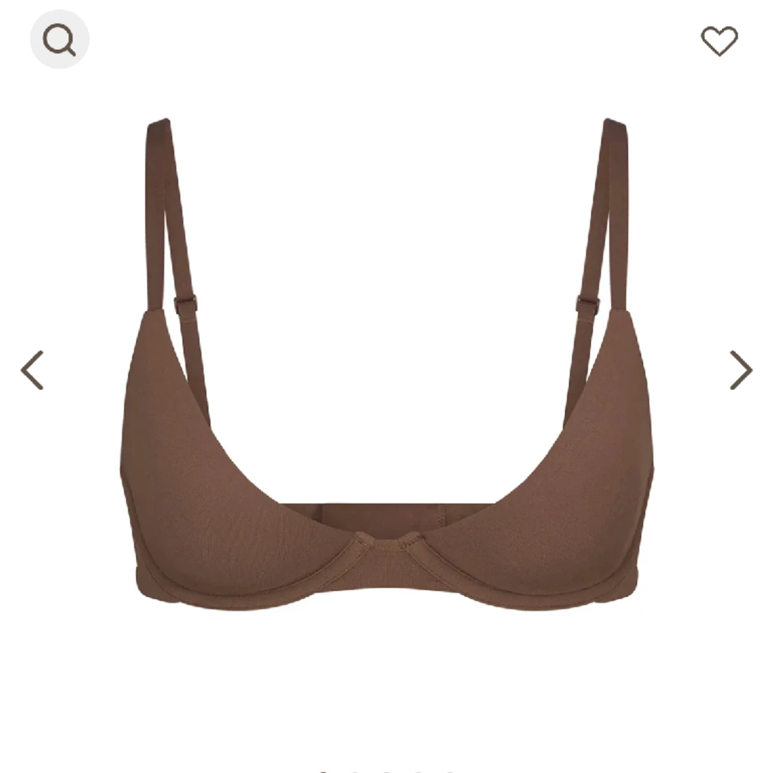 SKIMS- Fits everybody plunge bra  - 90