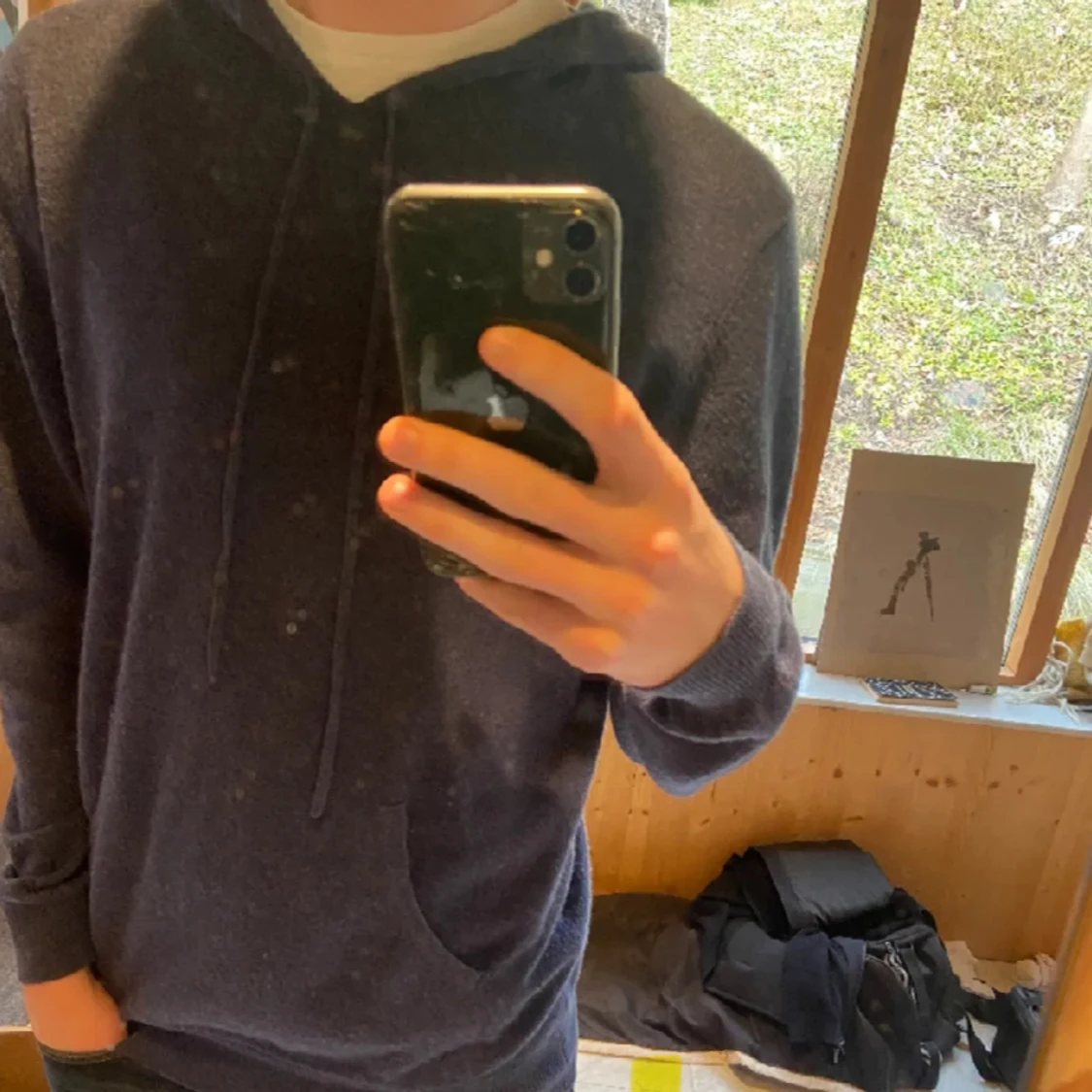 Cashmere hoodie  - 91