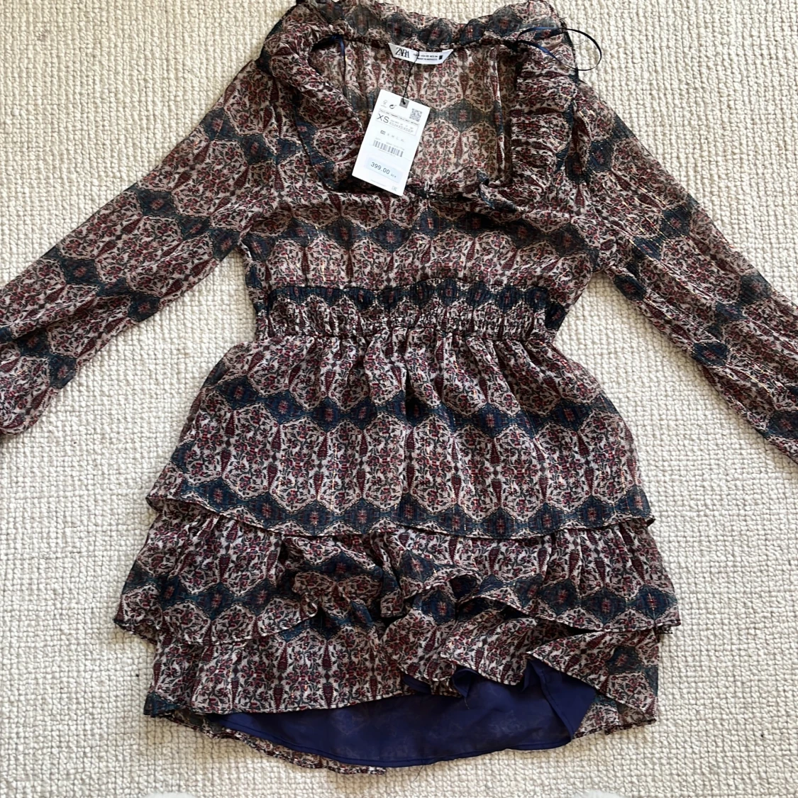 Volangklänning ifrån zara 