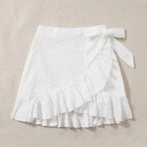 Kjol - Vit skjul anföring använd 