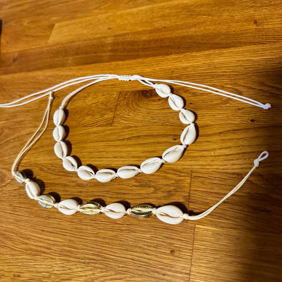 Halsband och armband med snäckor - 90