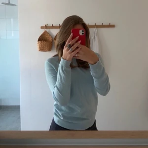 Ljusblå tröja - Gullig bekväm tröja