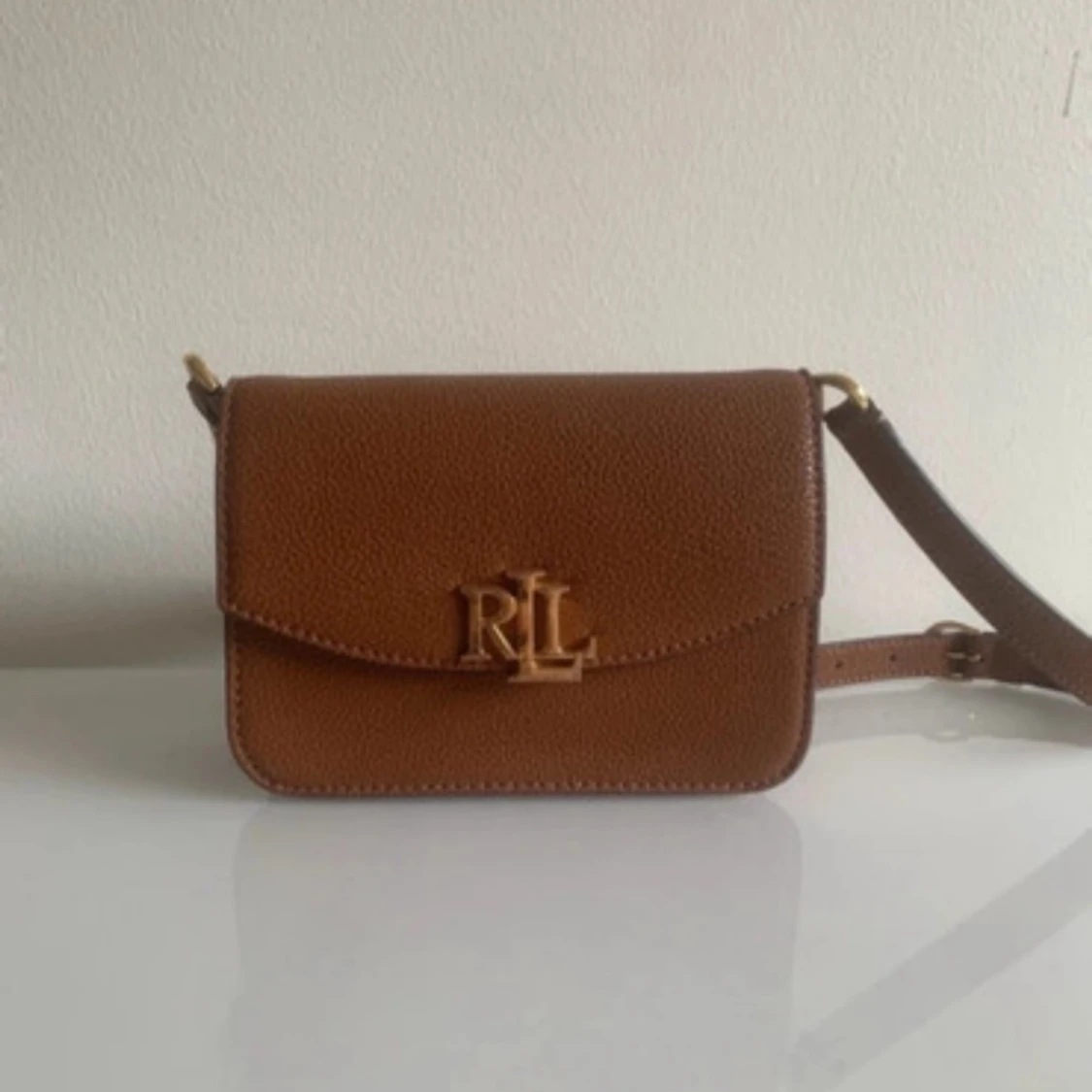 Ralph Lauren läderväska