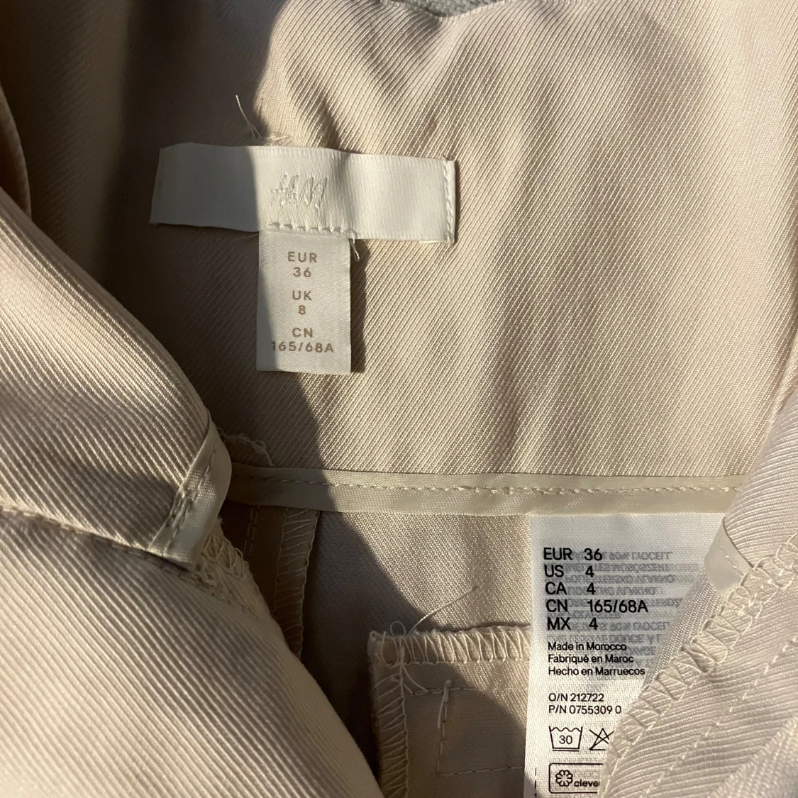 Ljusbeiga sommarshorts - 93