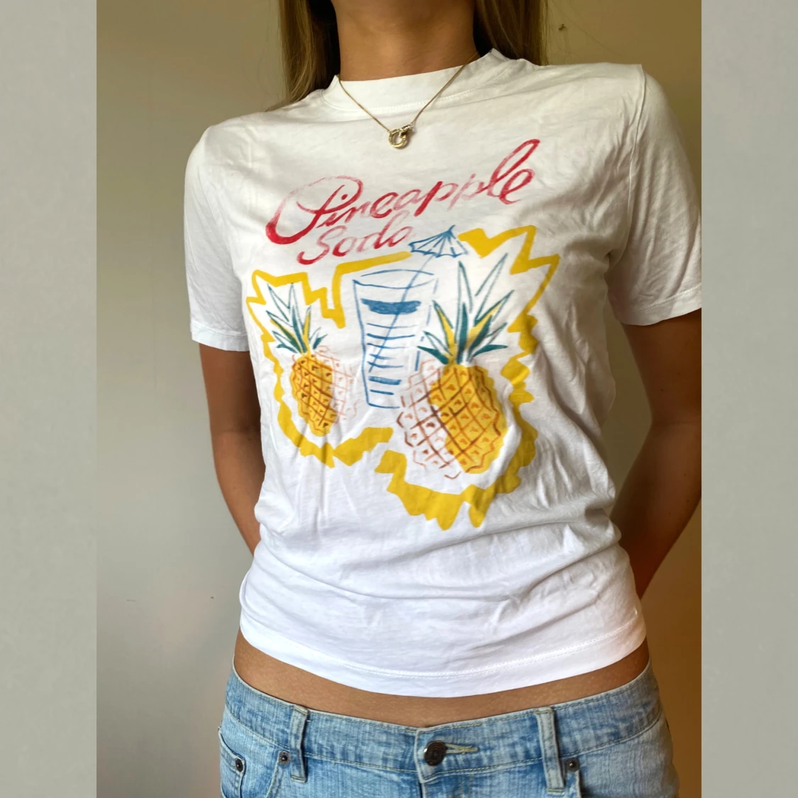 T-shirt med tryck - 90