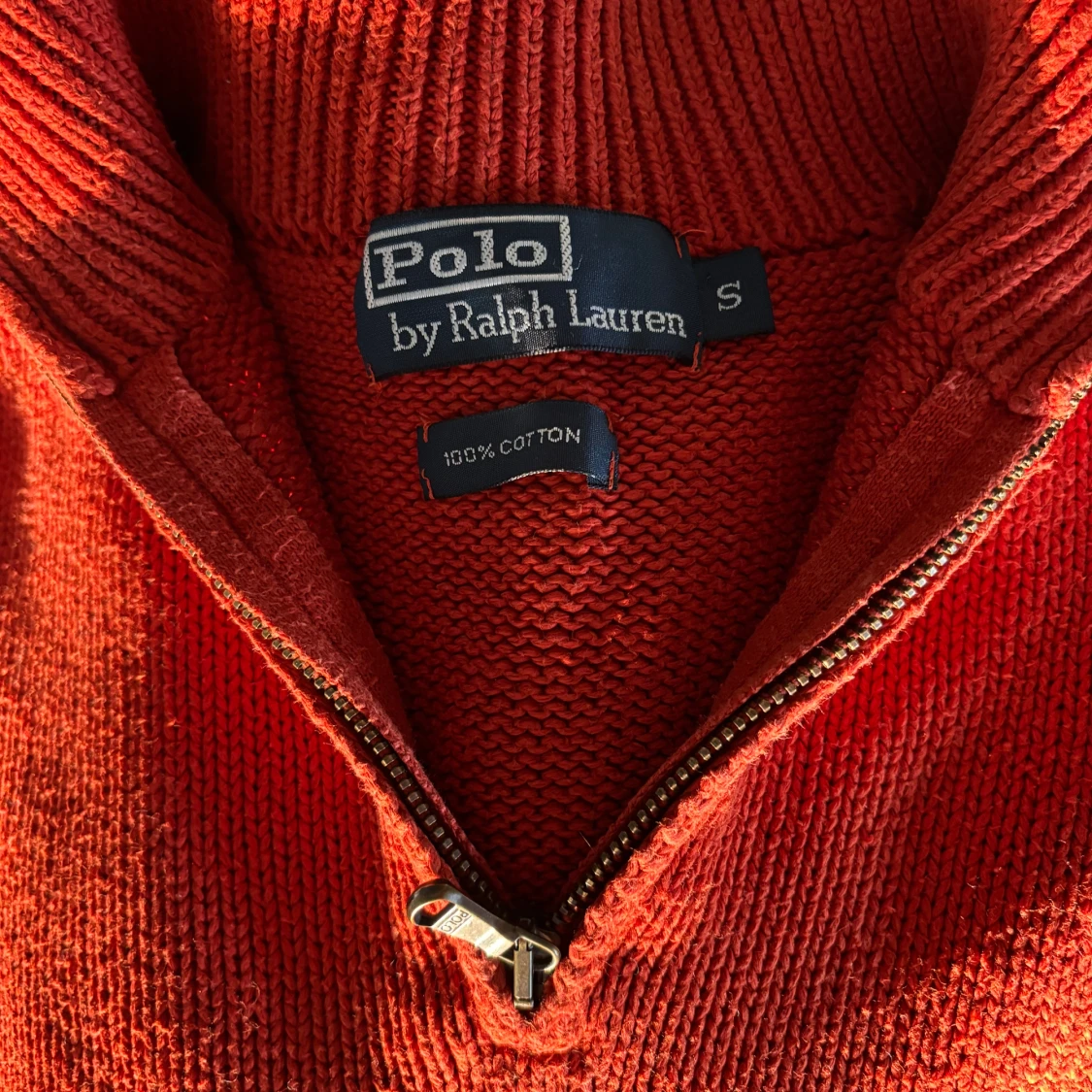 Stickad Polo-tröja - 92