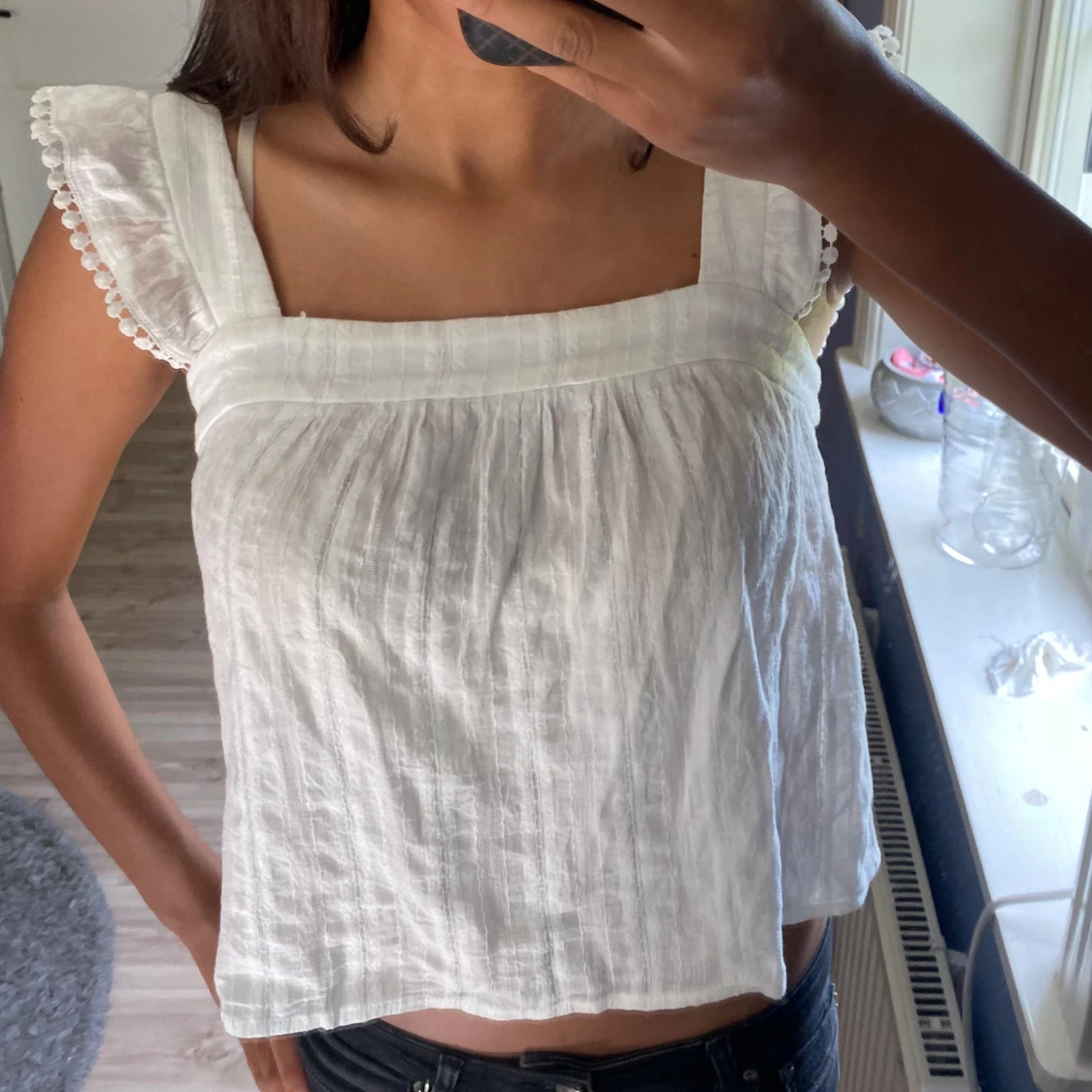 Vitt volanglinne  - 91