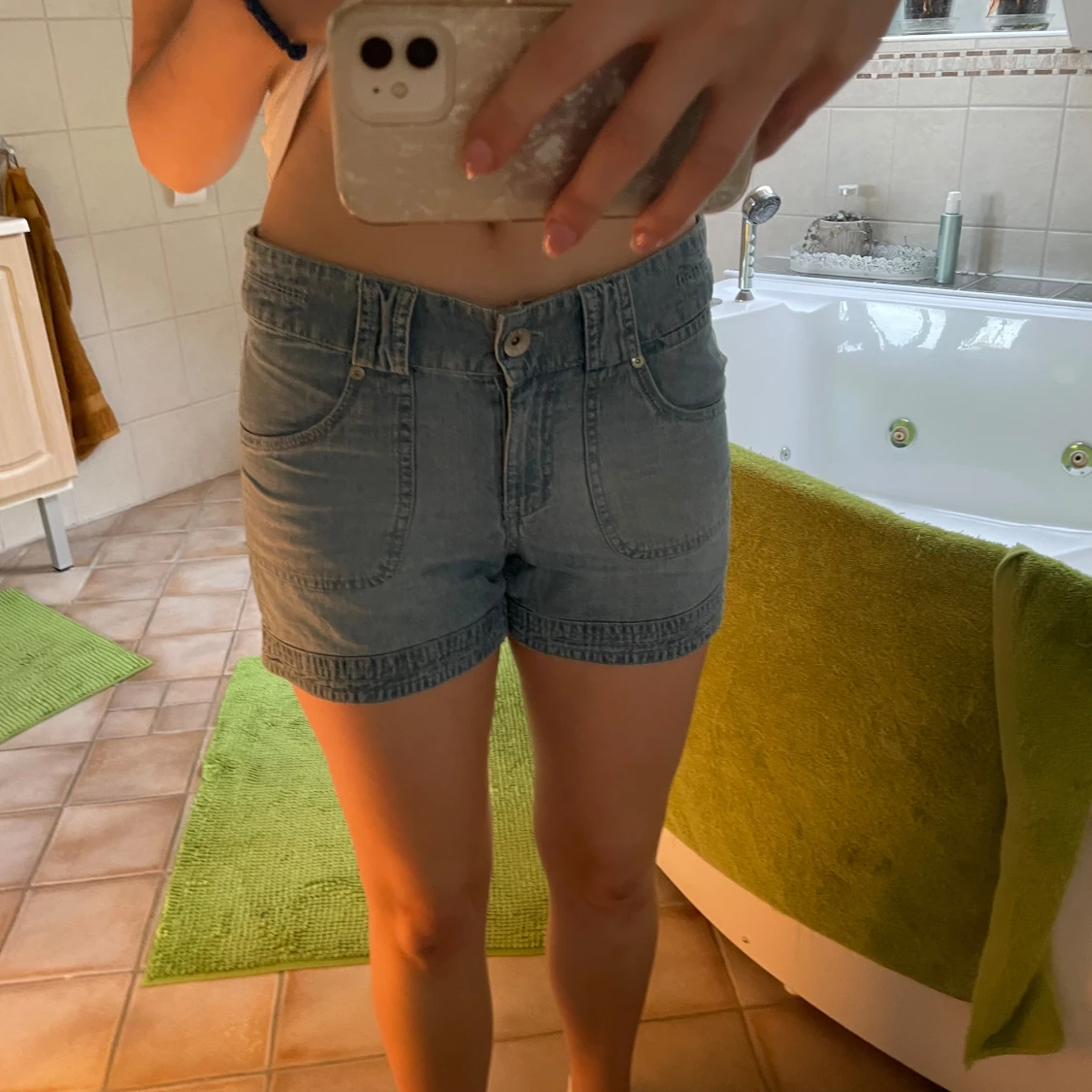 Vintage Lågmidjade Shorts - 92