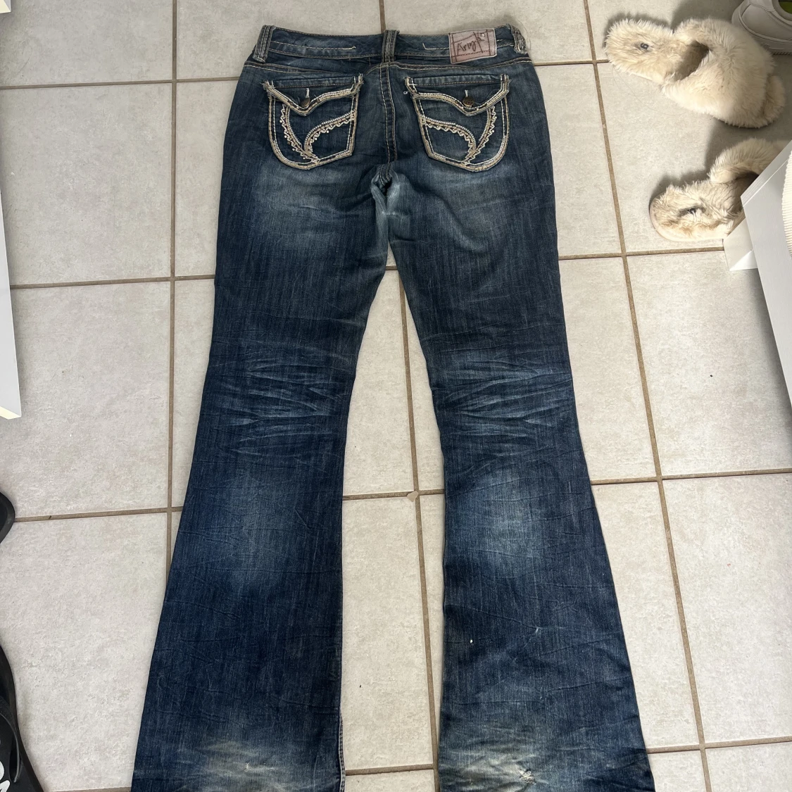Bootcut jeans & low waisted  - 90