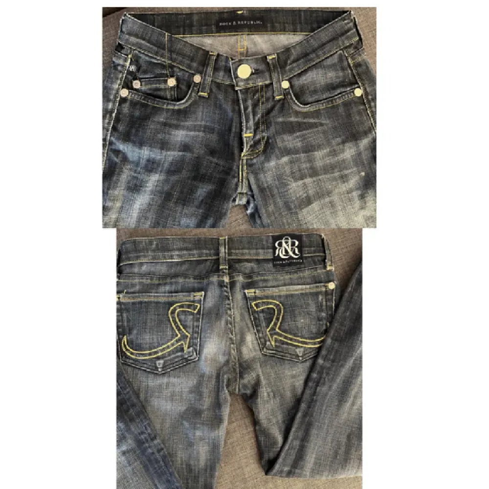 Säljer dessa då de var alldeles för små för mig, skriv för andra frågor 🩷. Jeans & Byxor.