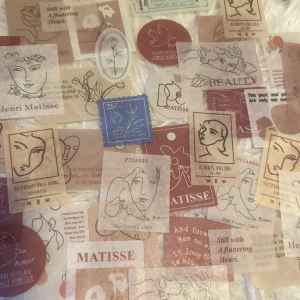 38 st klistermärken - Vackra vintage klistermärken ⭐️ perfekt till bullet journal 🌸säljer även liknande annonser på min profil och jag samfraktar 💕