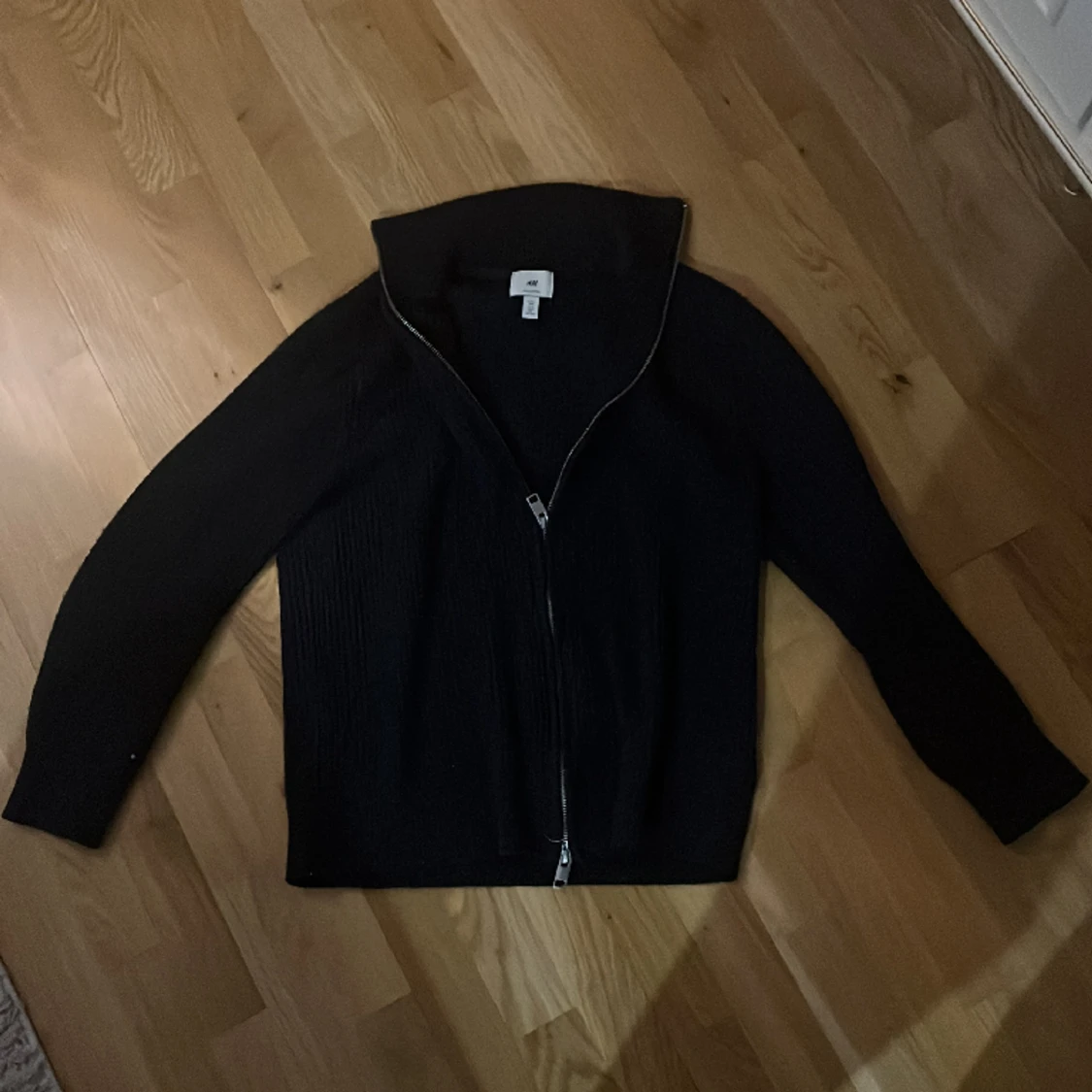 Hel zip mörkblå - 91