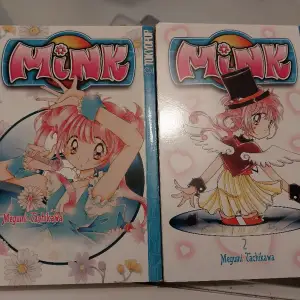 Mink Vol 1 och 2. Manga. Begagnat skick.