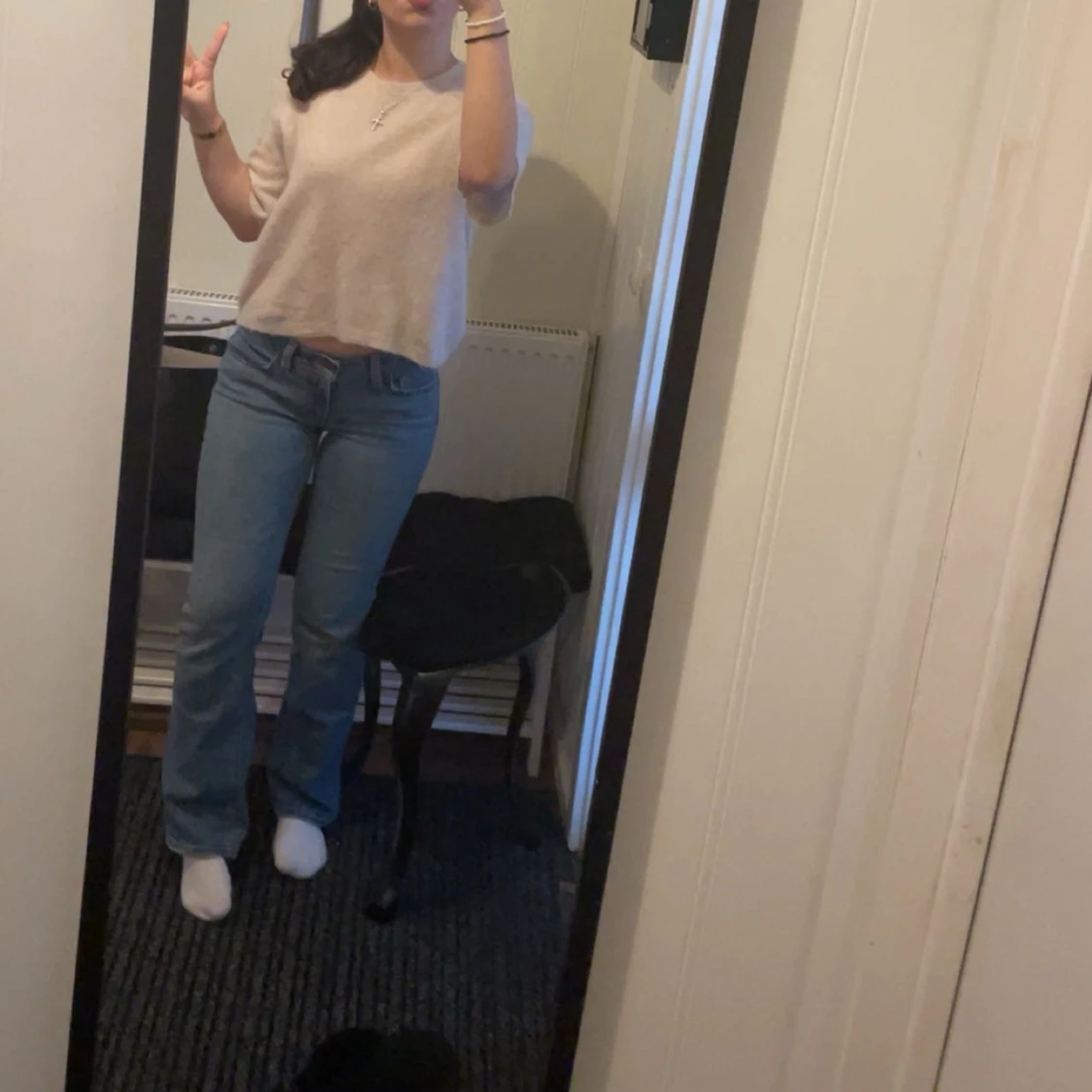 Lågmidjade jeans - 90