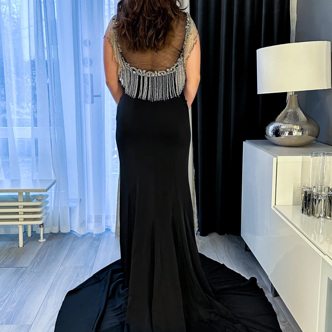 Svart festklänning - 90