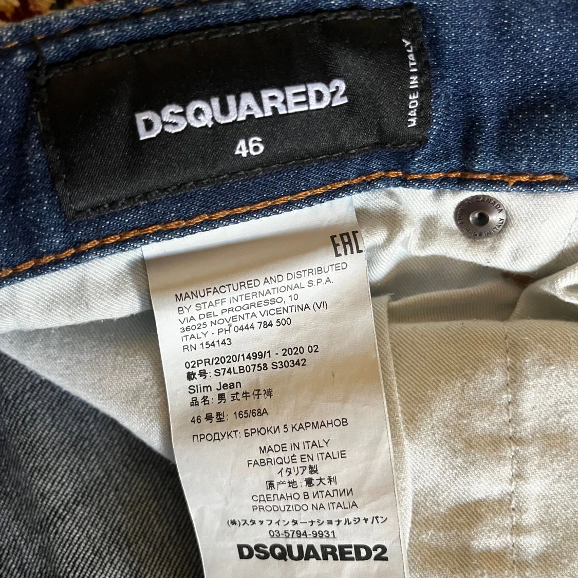 ÄKTA Dsquerd 2 jeans strl 46 - 91