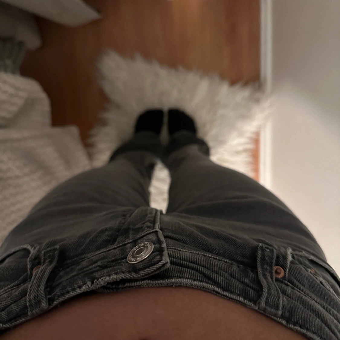 Lågmidjade Jeans - 90