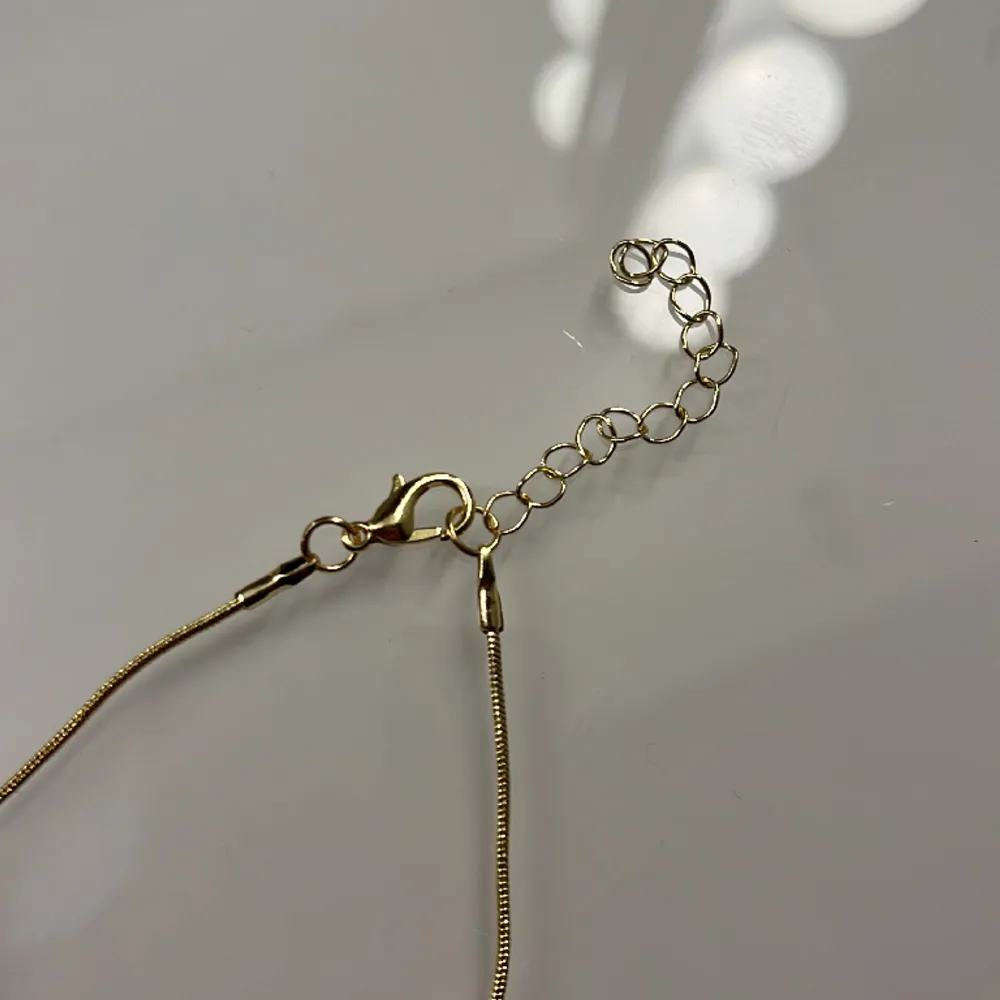 Säljer detta Maria Nilsdotter liknande halsband då det inte är riktigt  min stil, helt oanvänt💕 använd gärna köp nu funktionen 💕. Accessoarer.