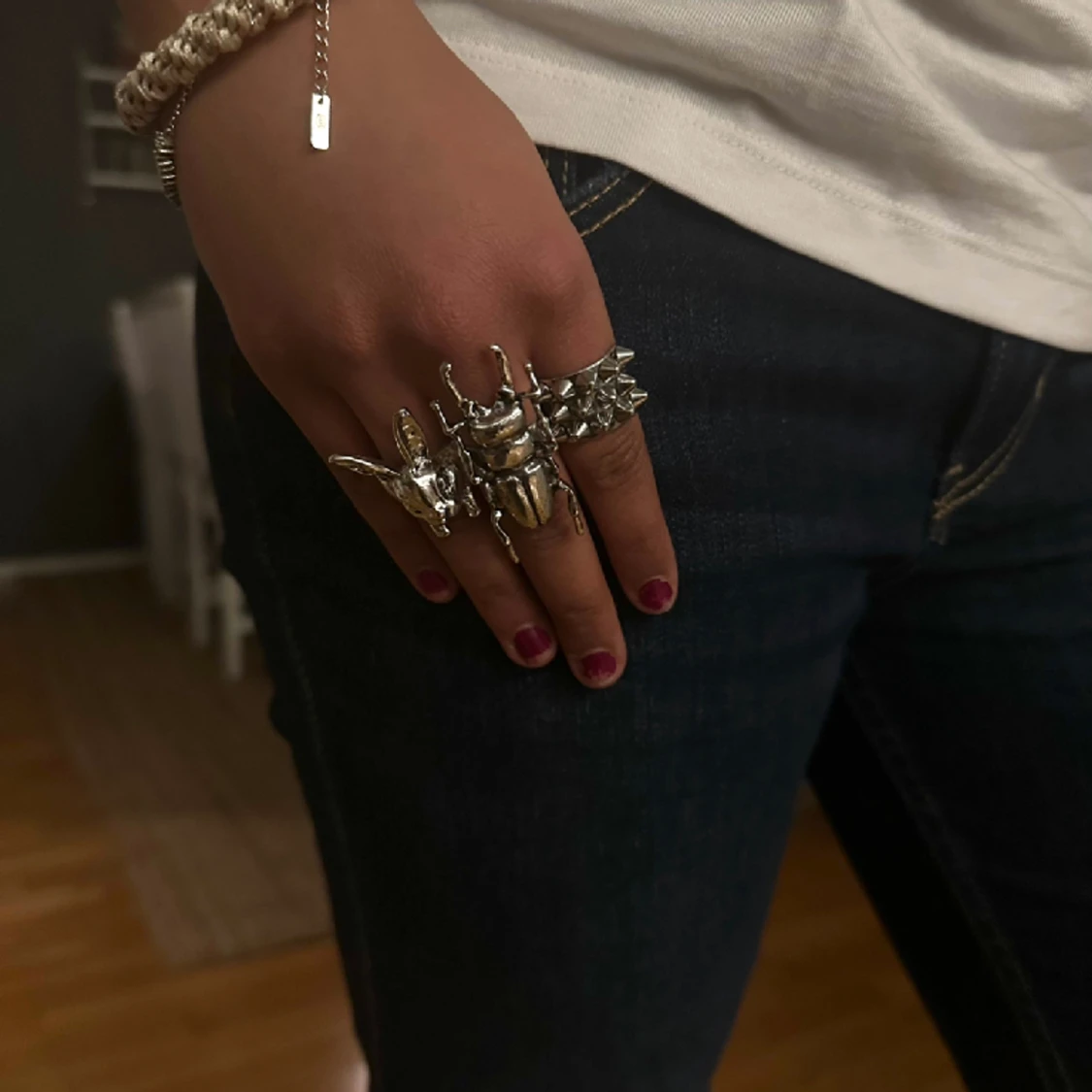 Skalbagge ring  - 91