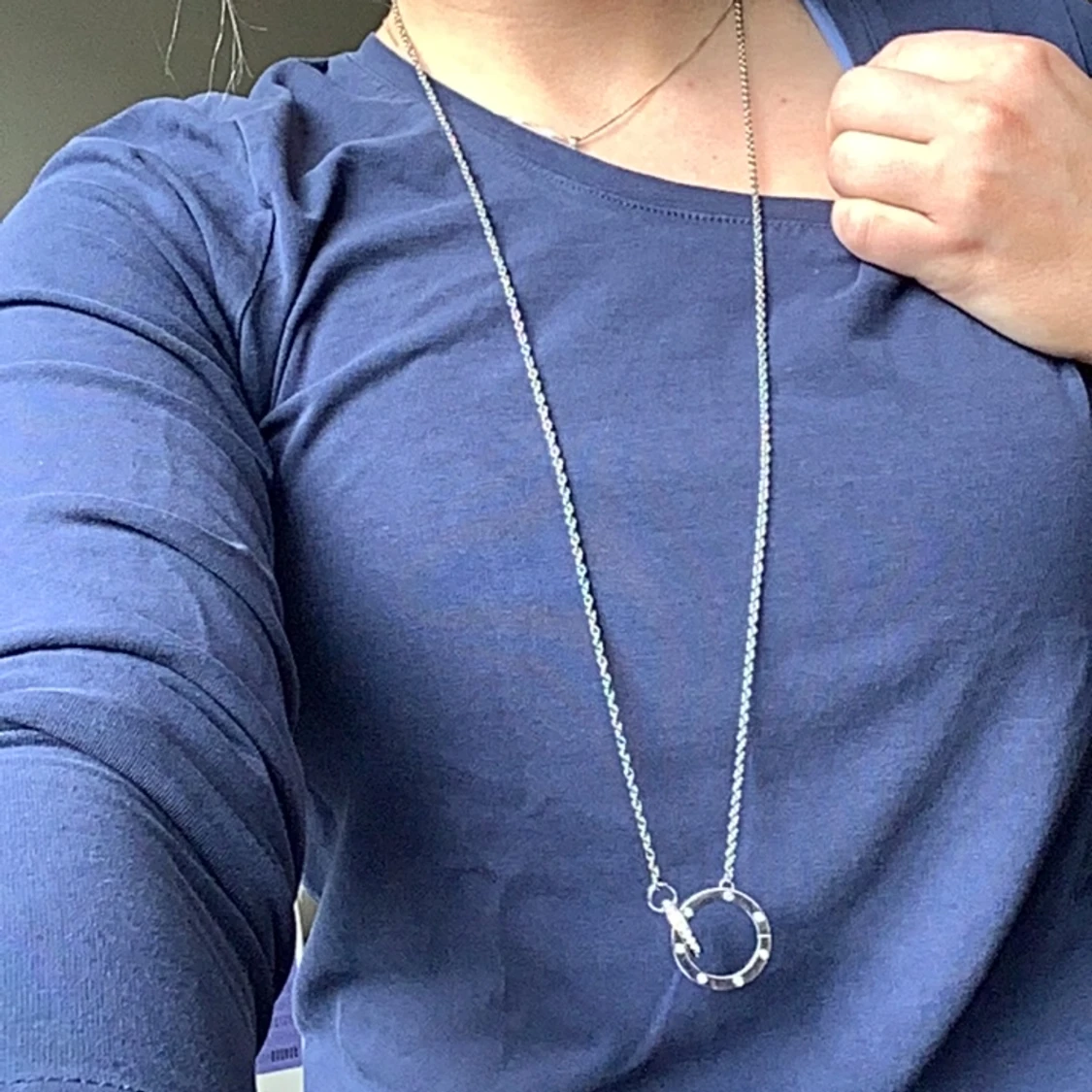 Edblad silverhalsband - 91