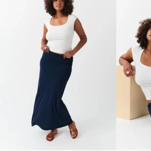 Långkjol  - Säljer min långkjol från gina😊aldrig använt men har hunnit ta bort lapparna från den, skriv till mig så kan jag skicka bild hur den sitter på💕