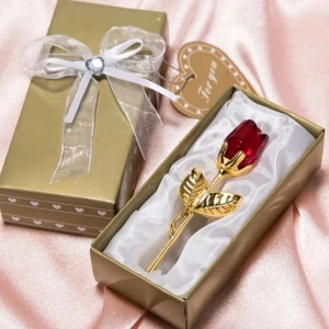 En ros - En jättefin ros och en förpackning till den. Inte använd , skulle ge bort den men glömde det . Helt ny🤍