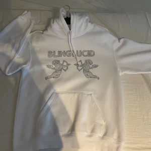 Rhinestone hoddie - Fet rhinestonehoddie från blinglucid. Aldrig andvänd bara testad, storlek xs men passar s.