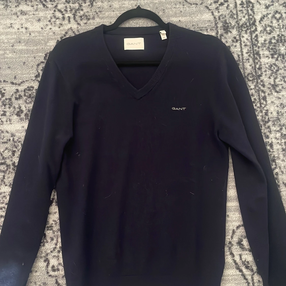 Gant V ringad cashmere