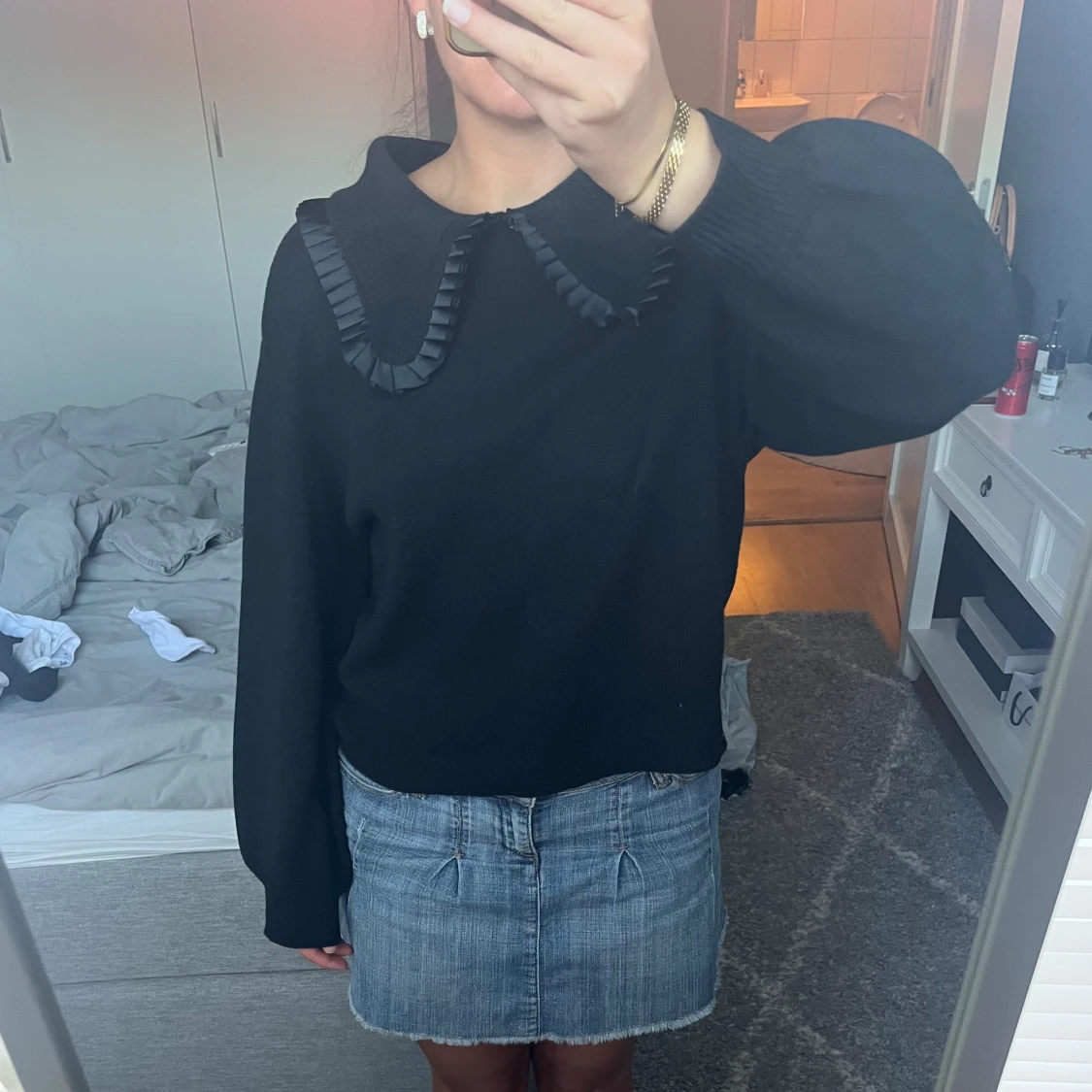 Superskön stickad tröja