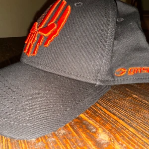 GASP Relentless cap - Black and flame. Unused, On my way! Size fits most
