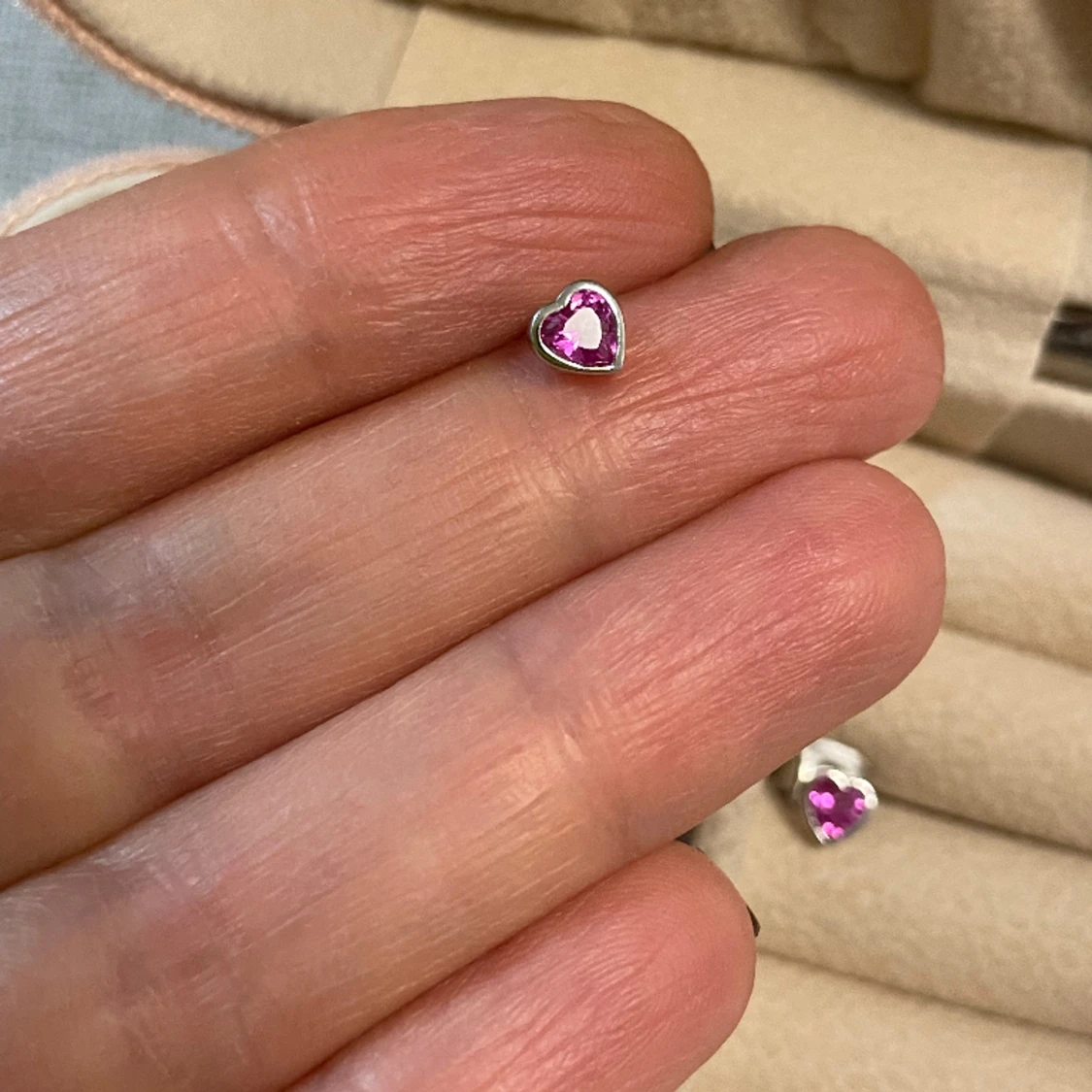 Äkta silver örhängen  - 91