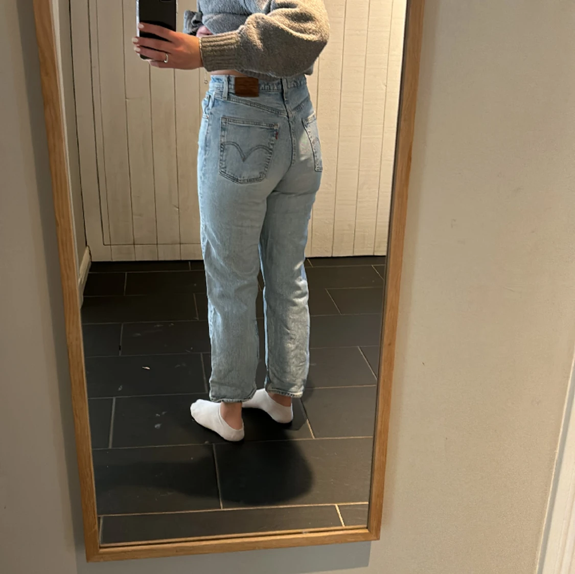 Levi’s ribcage straight jeans  - 90