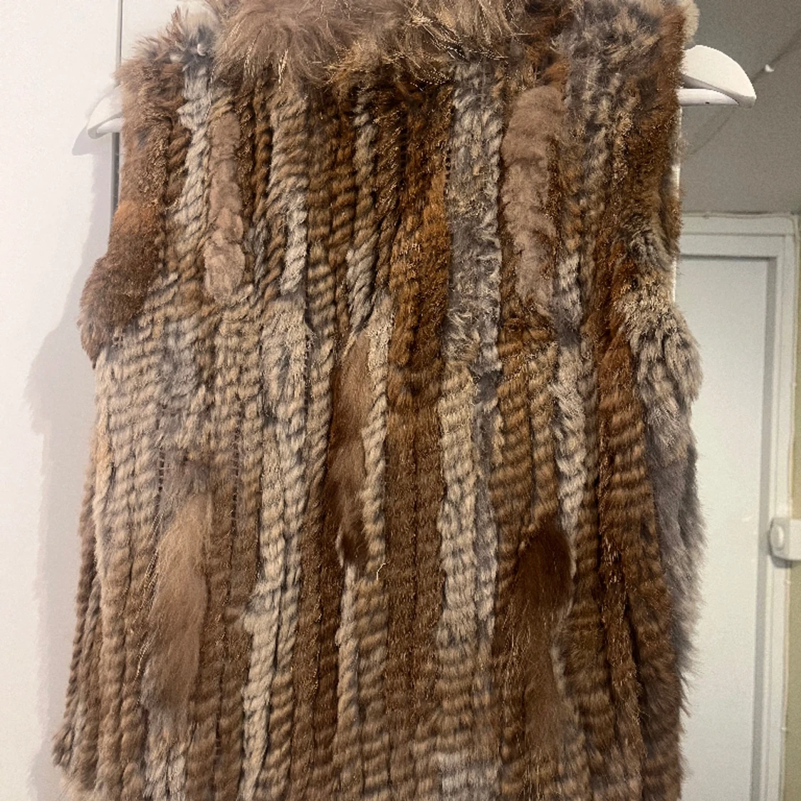 Äkta pälsväst - 91
