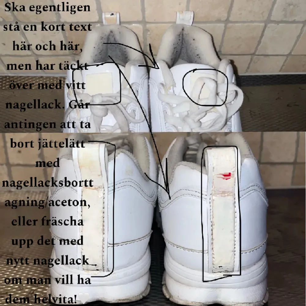 (Obs! Läs sista bilden💘) Priset går att diskutera! 🎀 Skulle vela säga att skicket är 7-8/10, då det går att rengöra dem bättre så de blir ännu renare, sköljde av dem innan bilden!🥰 Skriv gärna för fler bilder eller frågor! 💞 Passa på fri frakt ;) . Skor.