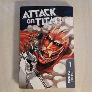 Attack on titan vol.1 häftad engelska  L19xbr12,5 cm 
