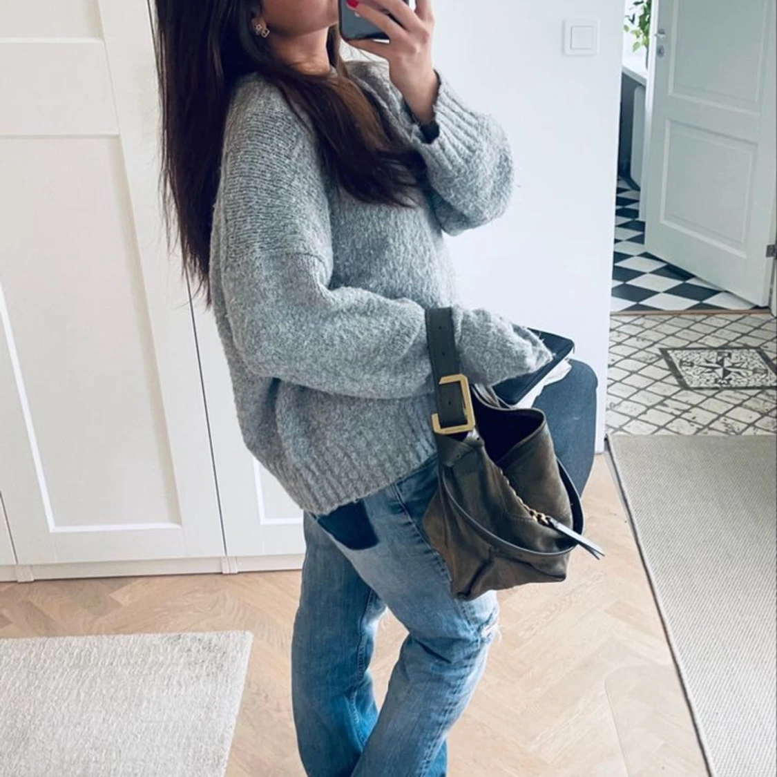 Styckad långtröja - 90