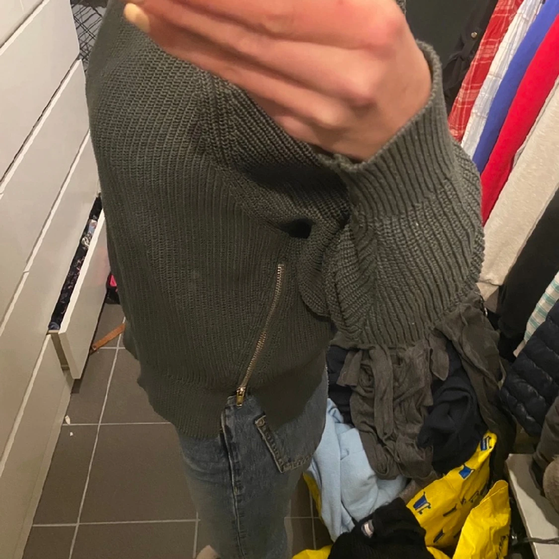 Stickad tröja  - 90