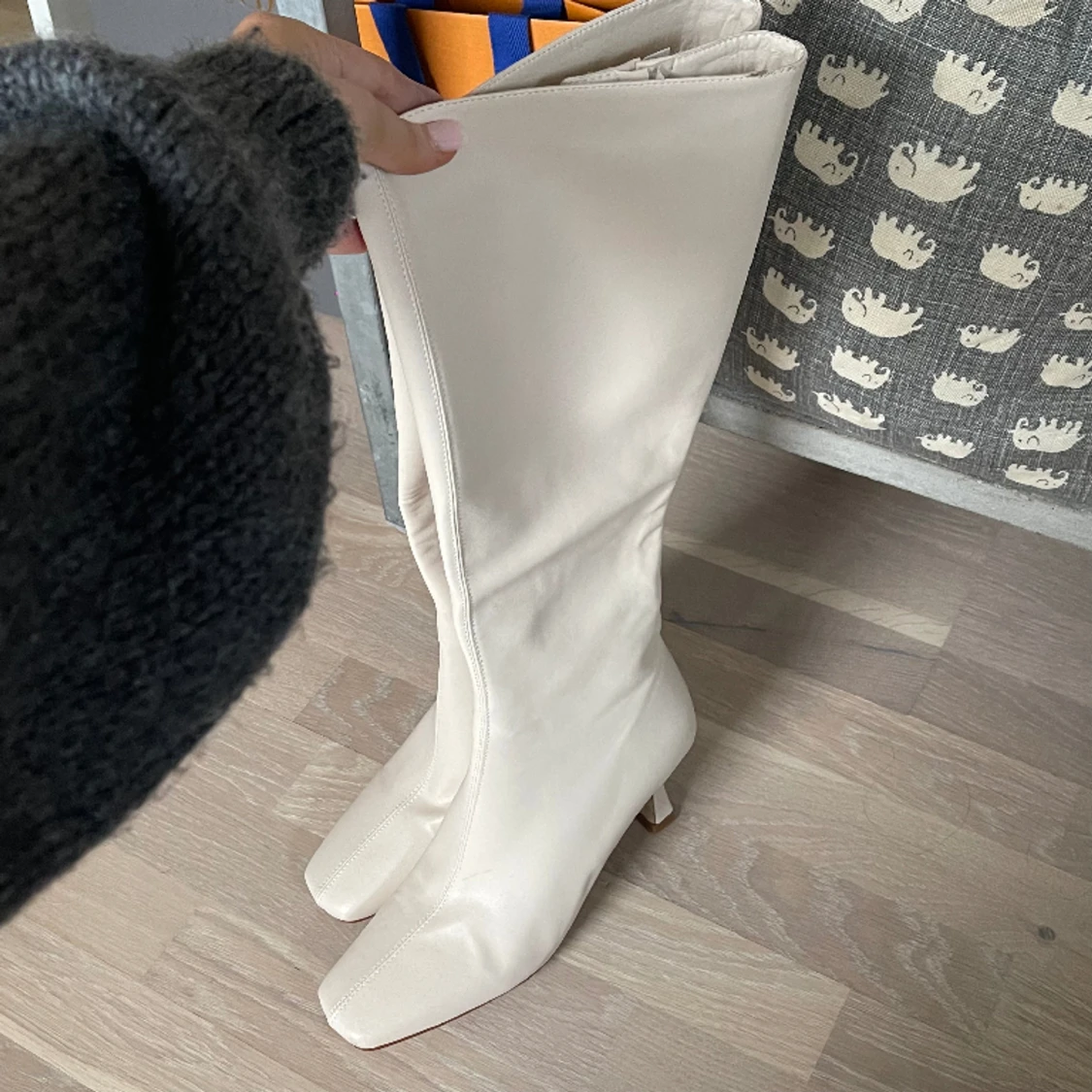 Snygga boots med klack💗