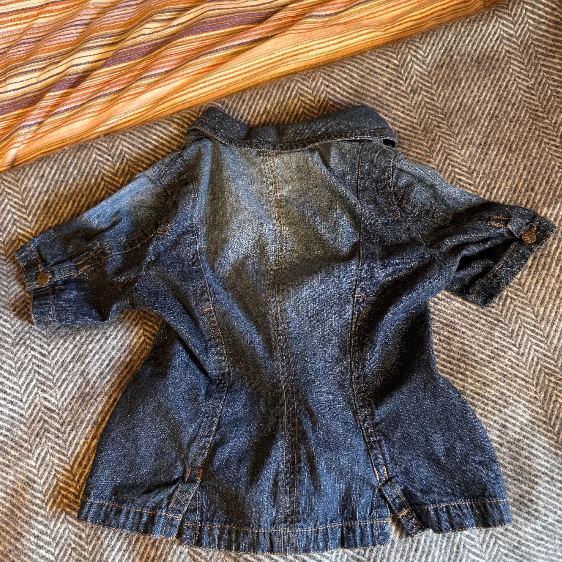 Kortärmad Jeansjacka  - 91