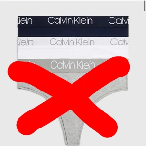 Calvin Klein string  - Vita o blå! Oanvändna 