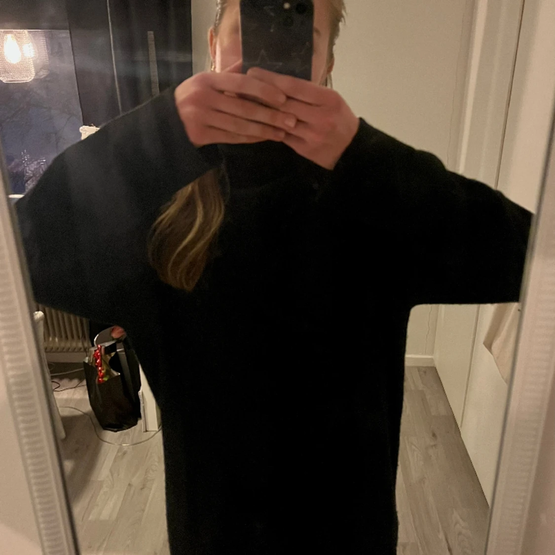 Finstickad polotröja✨ - 90