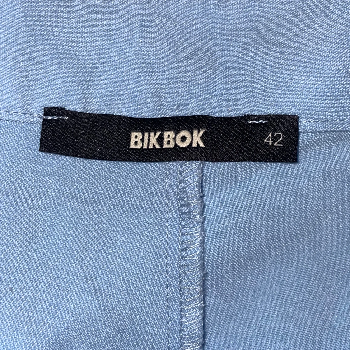 blå kostymbyxor - 91