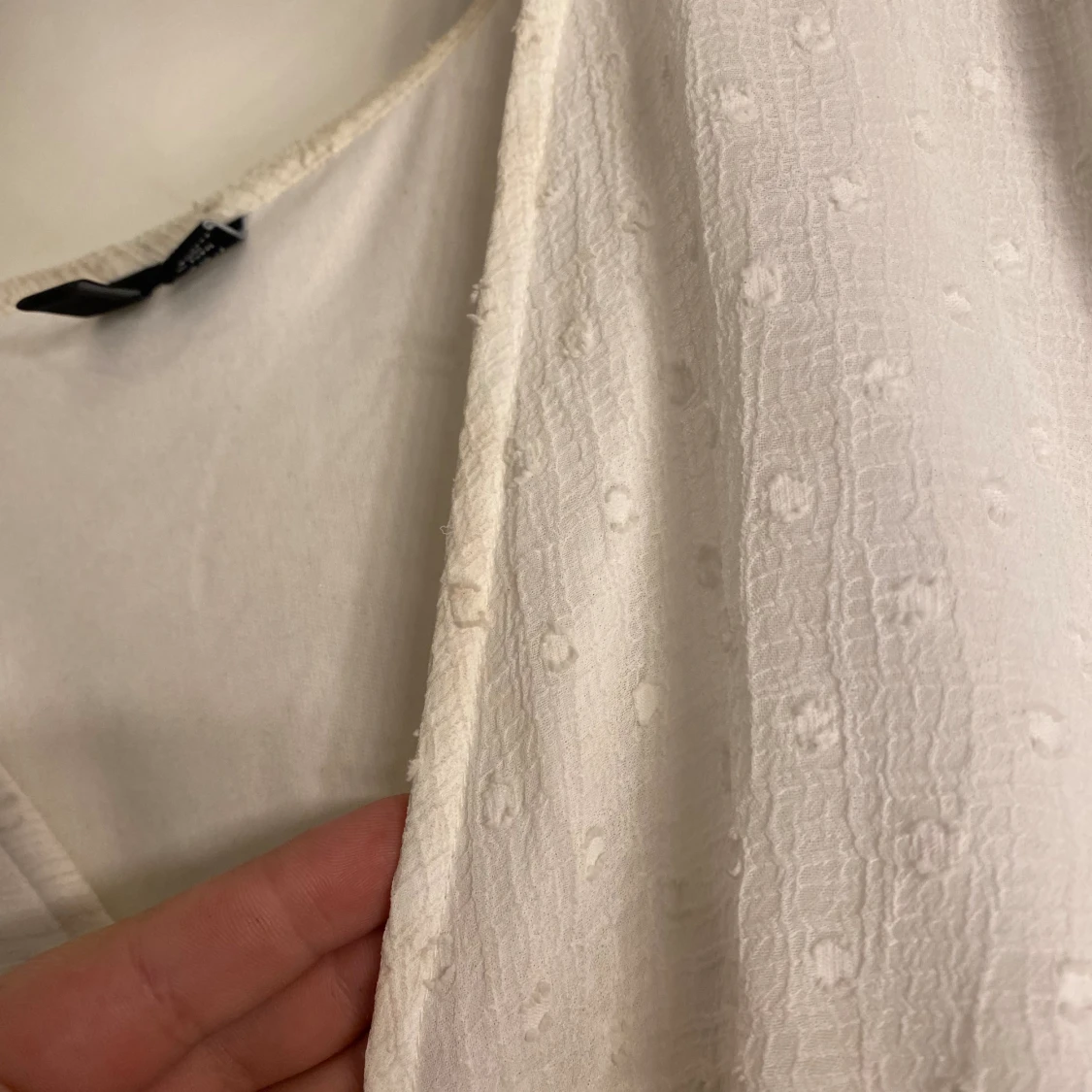 Vit sommarklänning  - 90