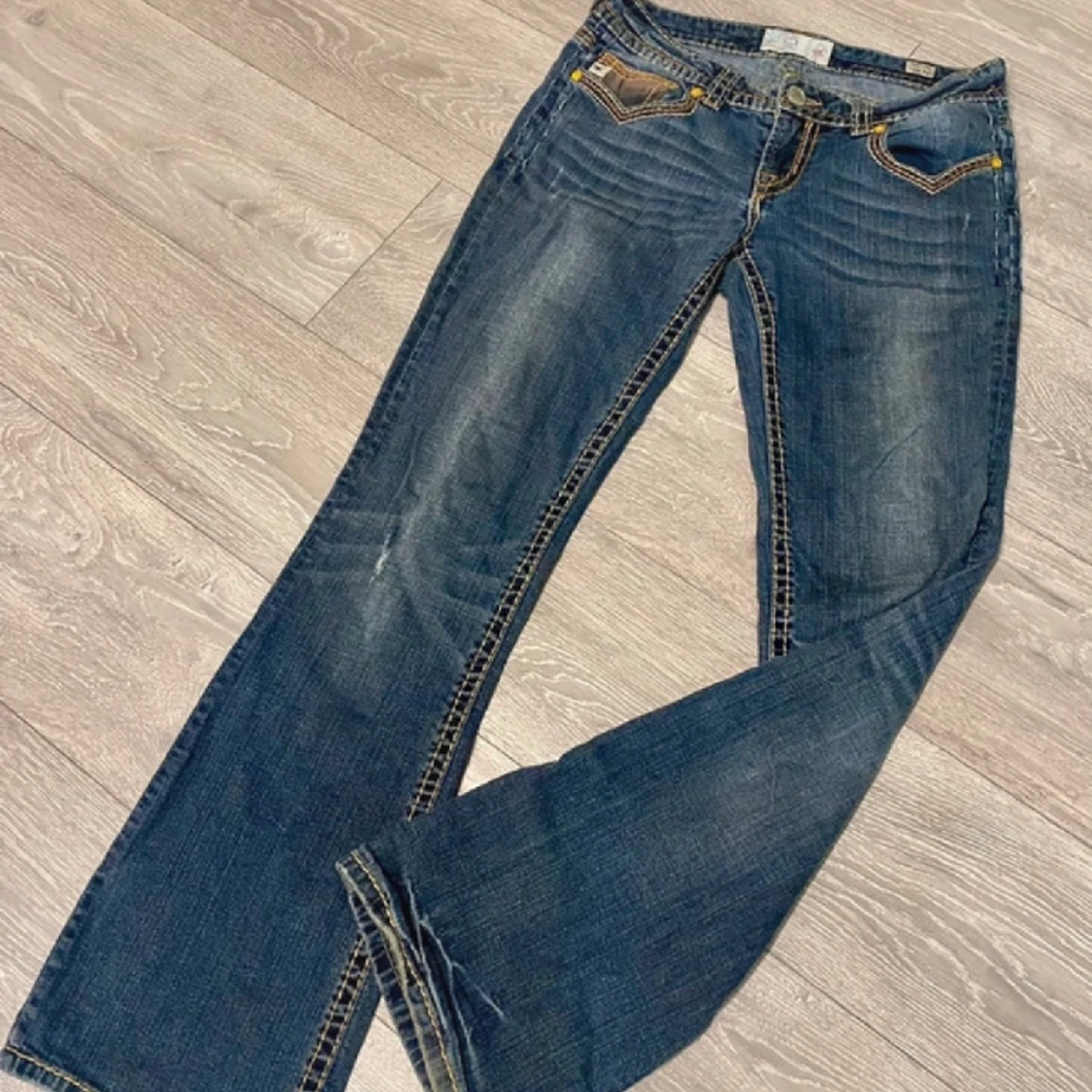 Lågmidjade jeans