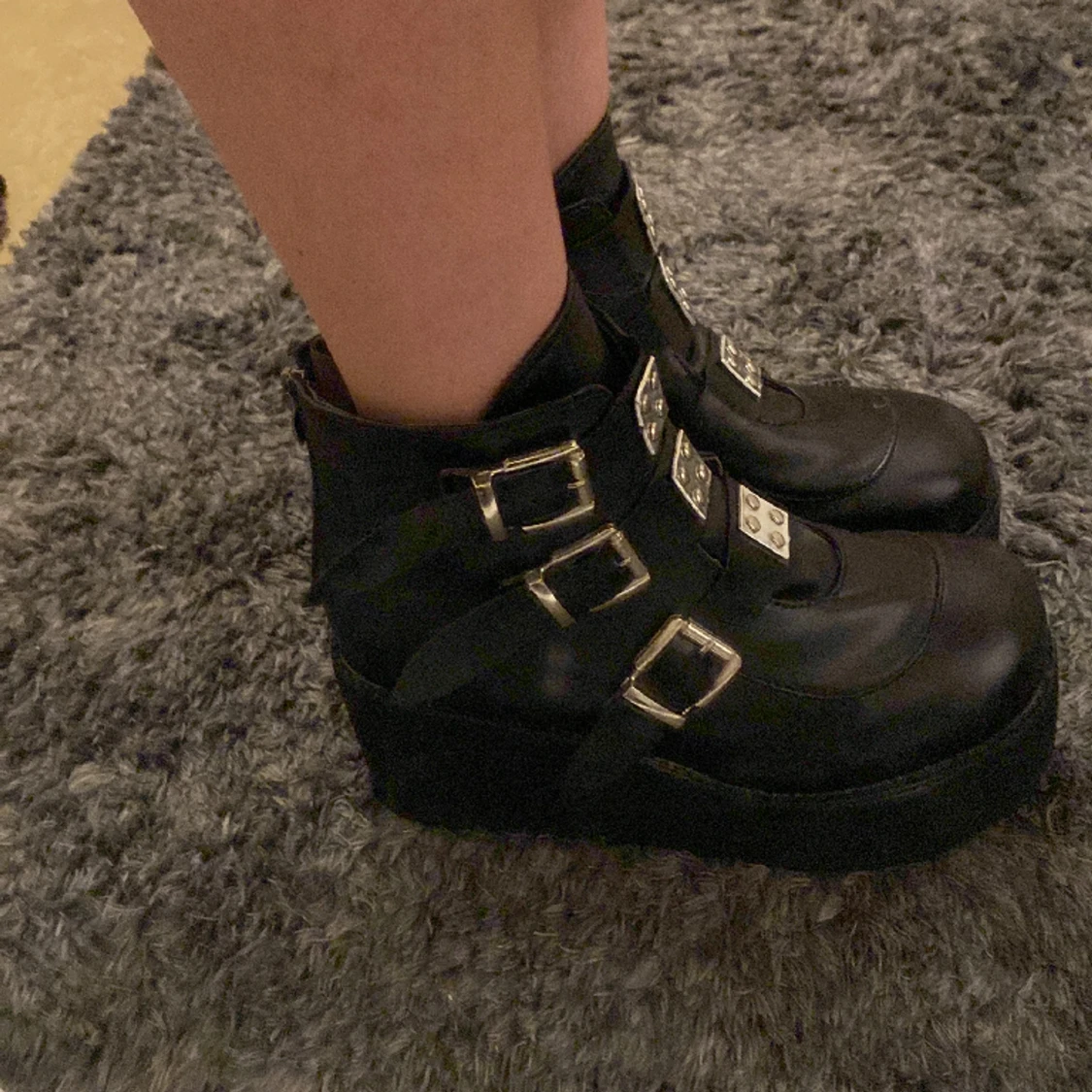 Plattform stövlar - 90