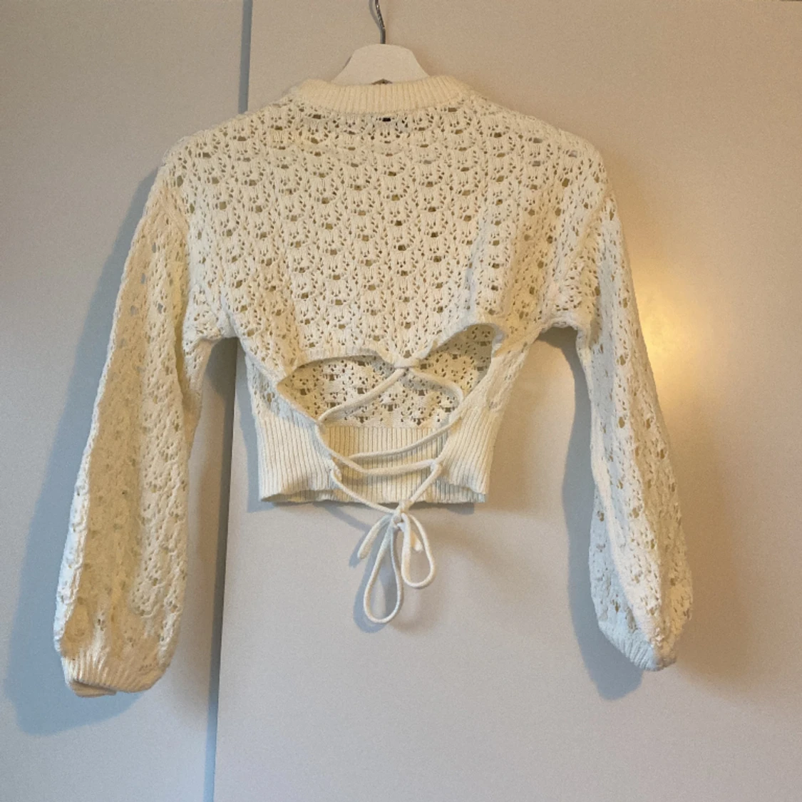 Stickad topp - 90