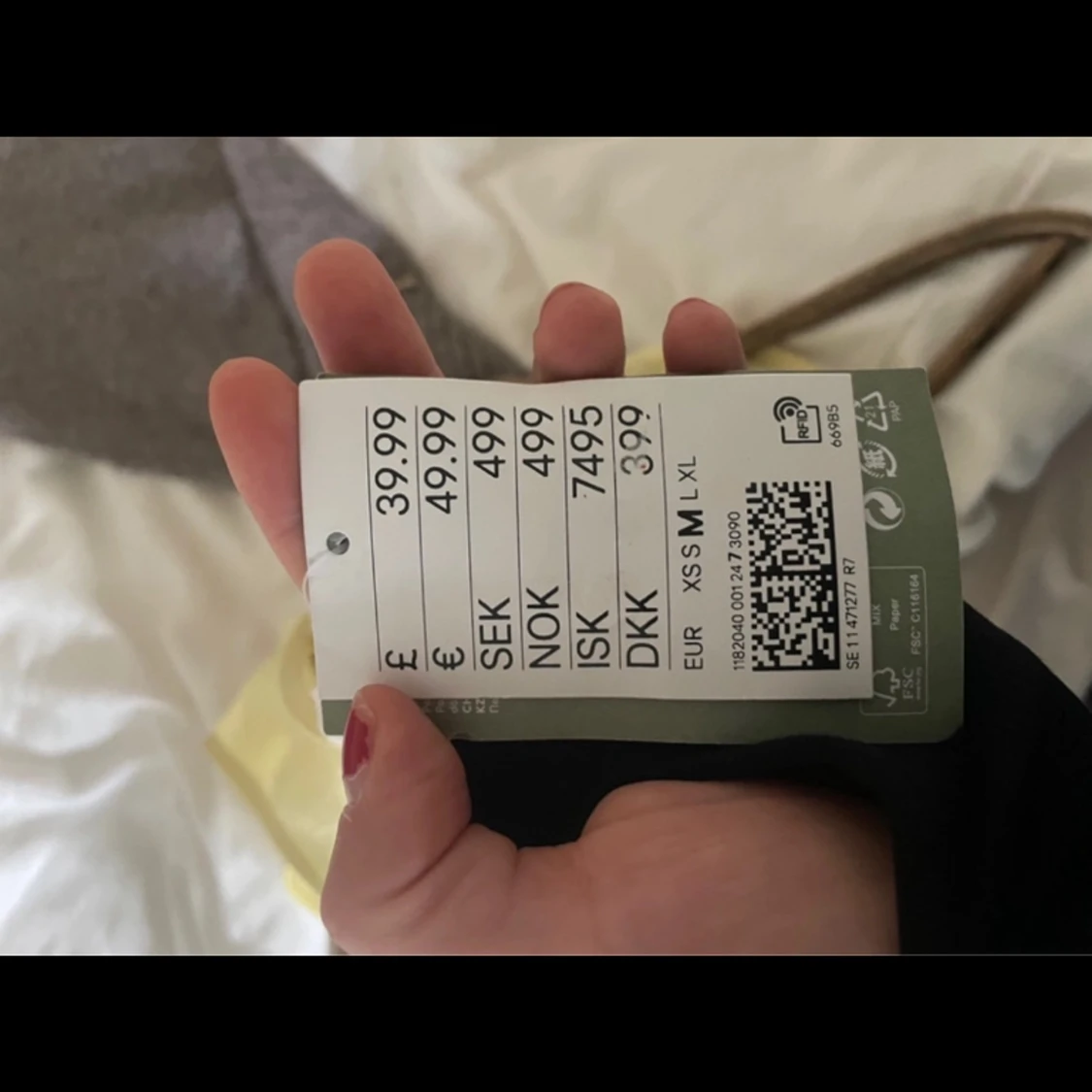 Långklänning gul - 90