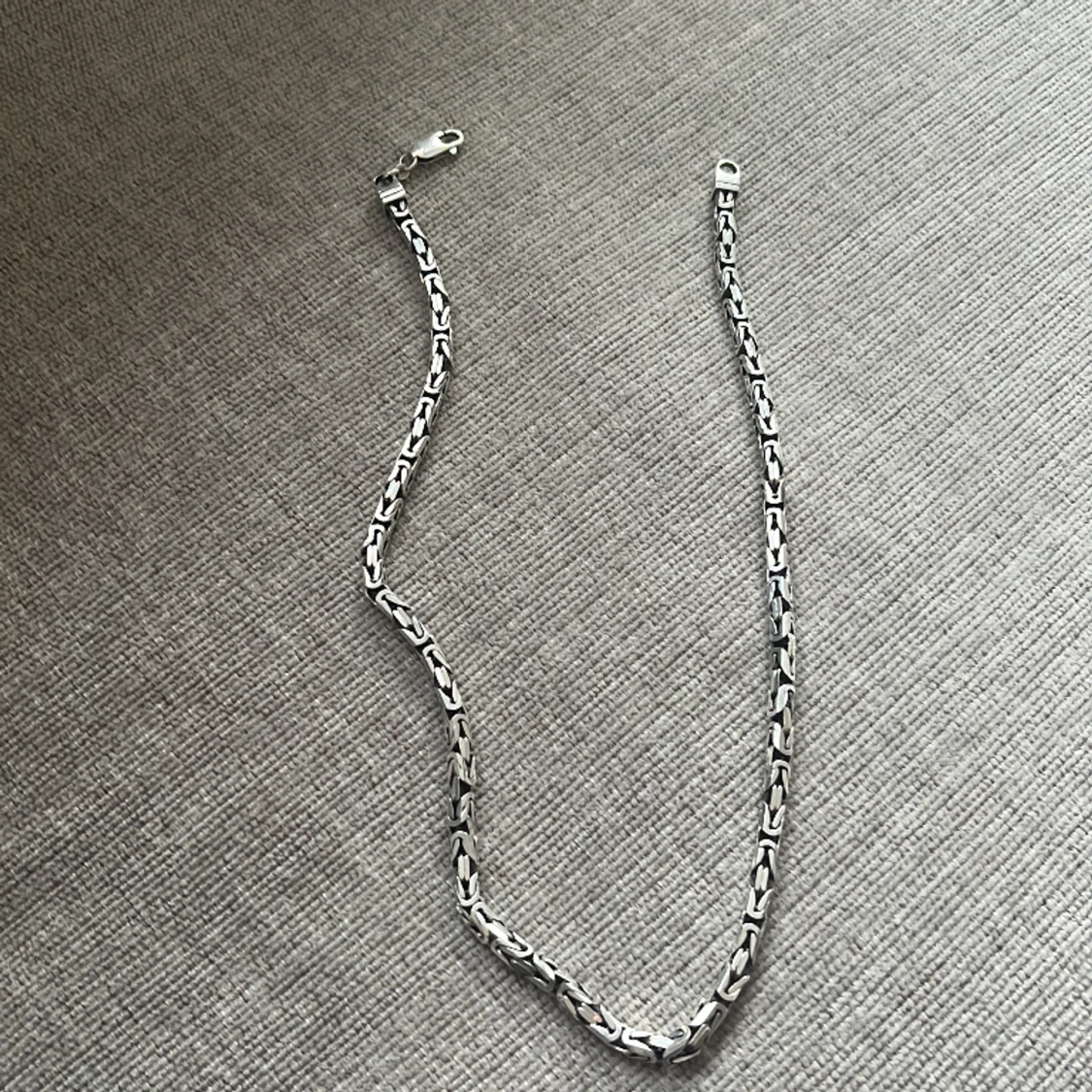 Silver halsband  - 90
