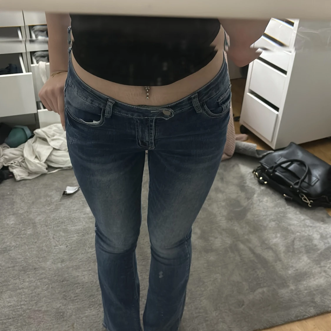 low jeans